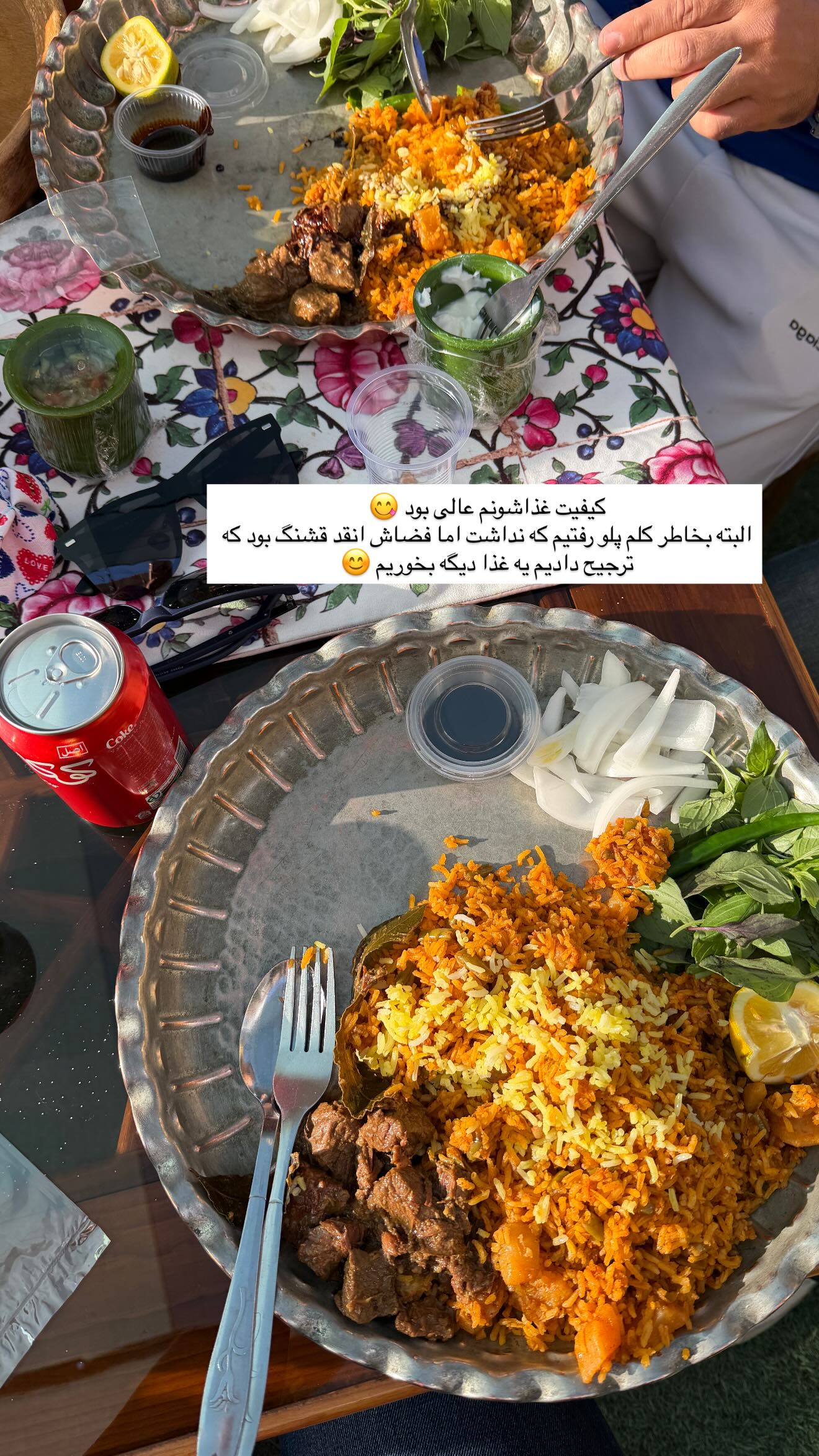  جدید ترین استوری اینستاگرام زهرا موسوی