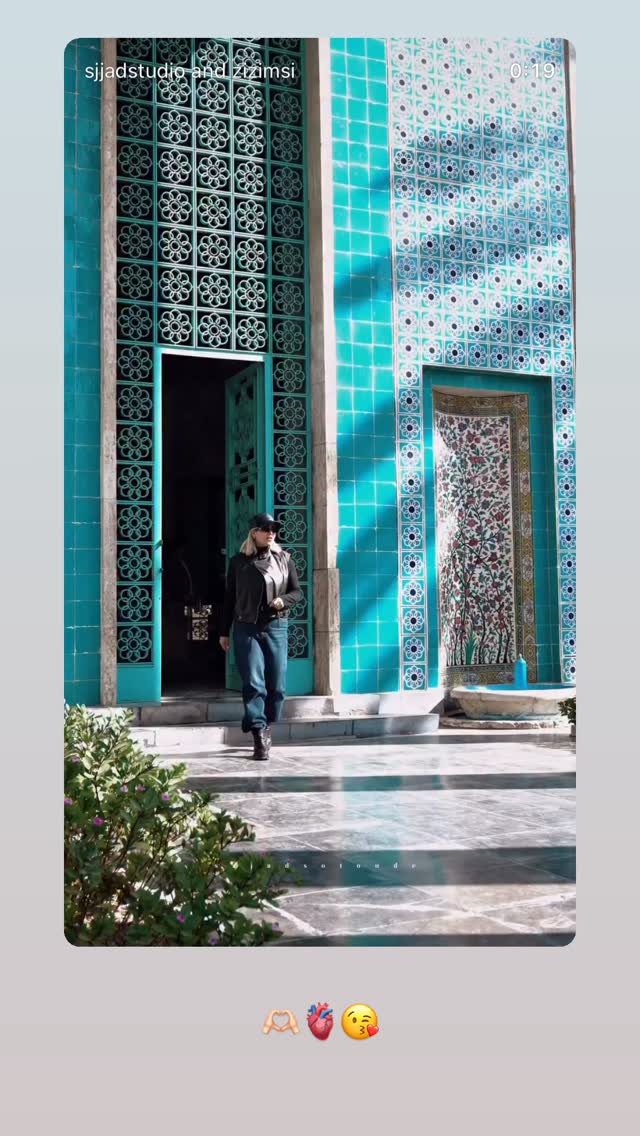  جدید ترین استوری اینستاگرام زهرا موسوی