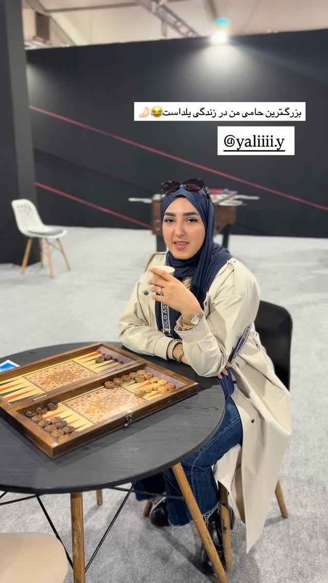  جدید ترین استوری اینستاگرام زهرا قاسمی