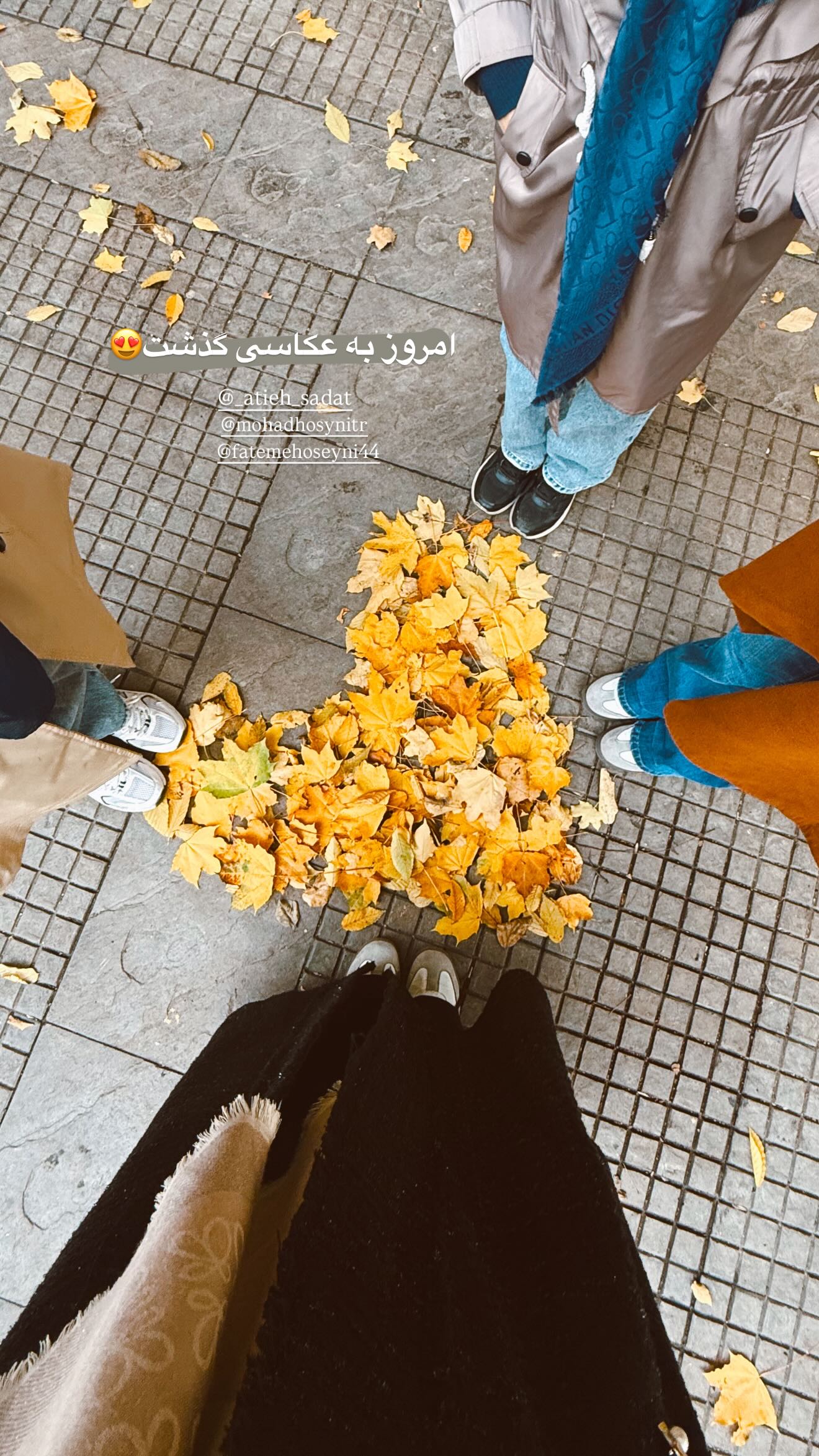  جدید ترین استوری اینستاگرام زهره سادات حسینی تبار