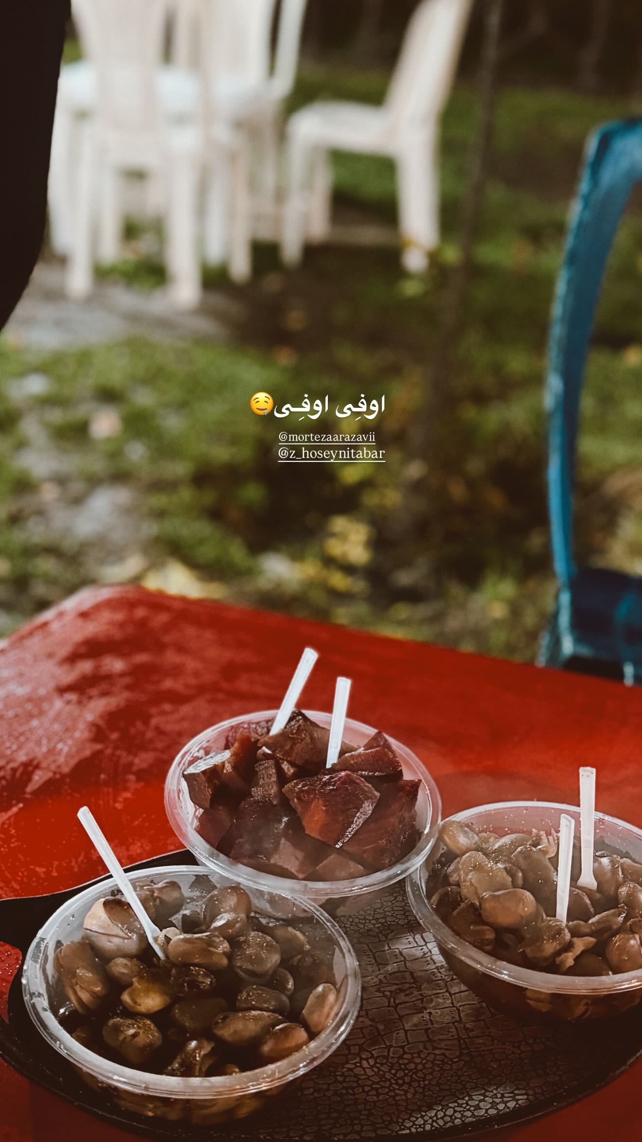  جدید ترین استوری اینستاگرام زهره سادات حسینی تبار