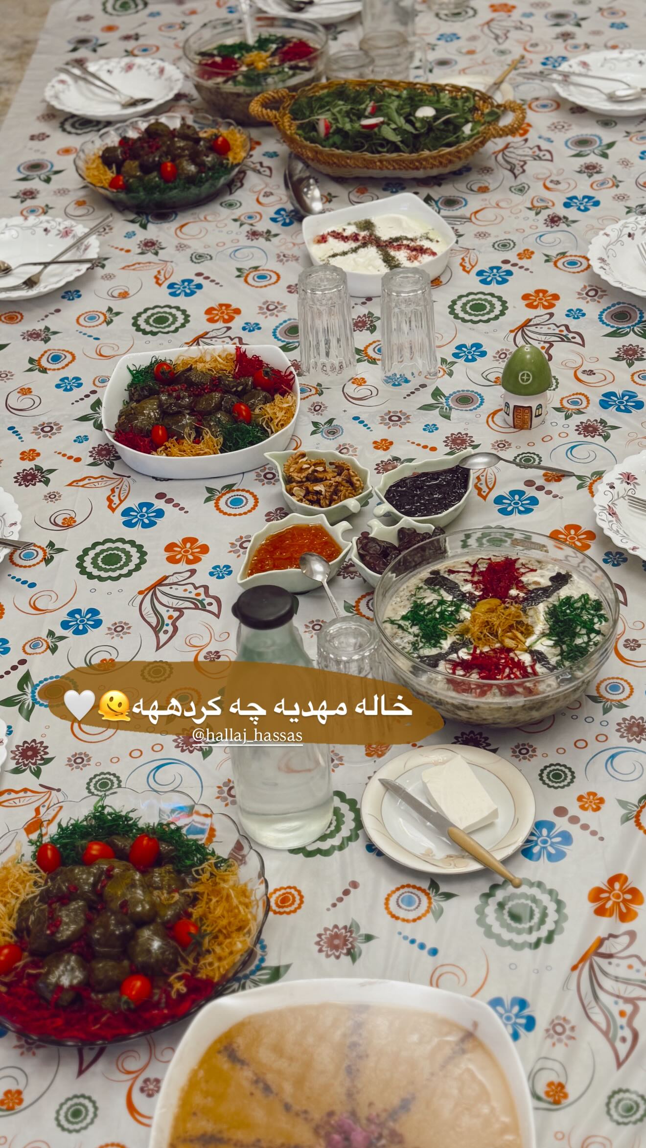  جدید ترین استوری اینستاگرام زهره سادات حسینی تبار