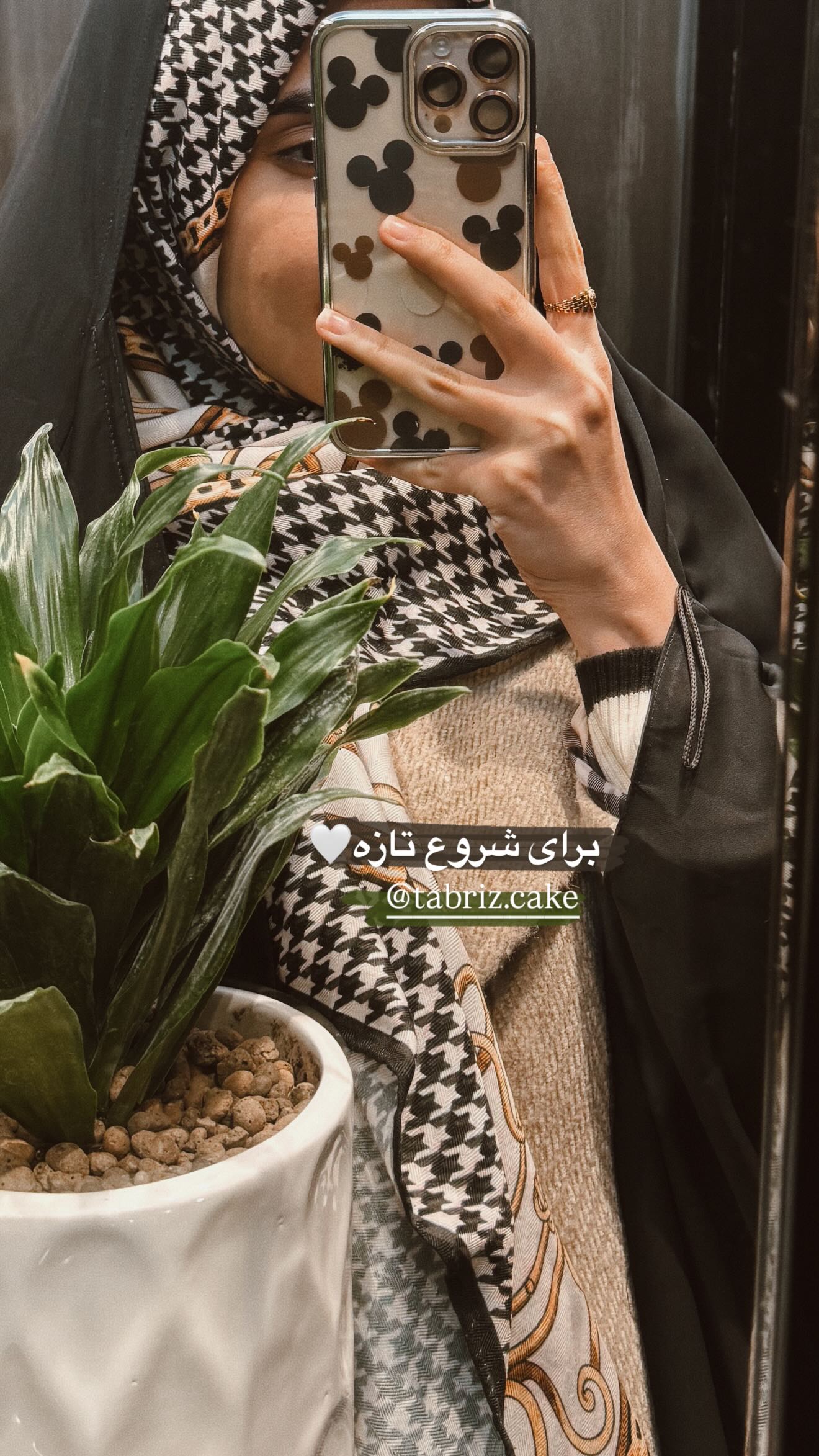  جدید ترین استوری اینستاگرام زهره سادات حسینی تبار