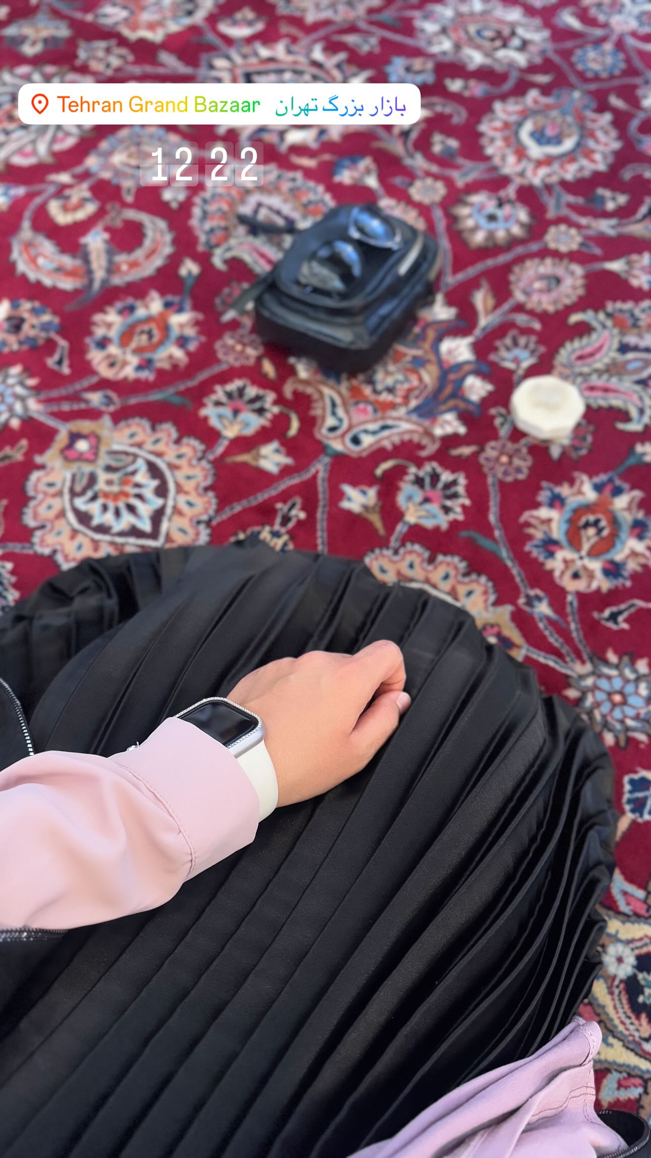  جدید ترین استوری اینستاگرام زهره و امین