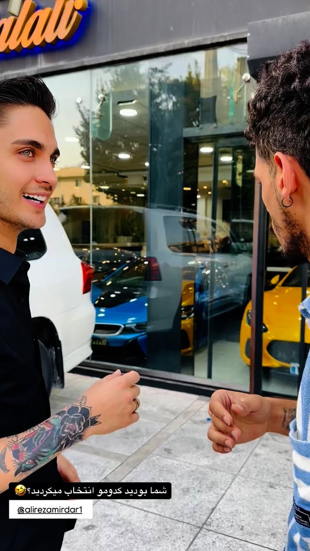  جدید ترین استوری اینستاگرام حمید رضا زارع